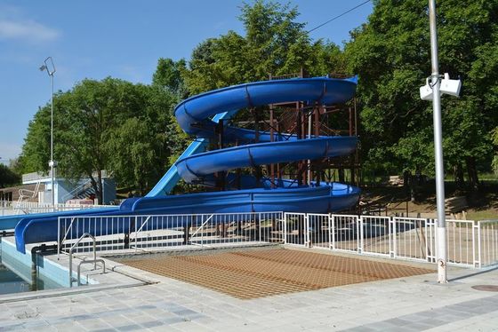 OEM 야외 물공원 게임 장난감 수영장 슬라이드 아이용 유리섬유