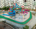 자녀들을 위한 주거 놀이터 워터 슬라이드 아쿠아 파크 섬유 유리 물 집