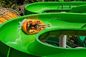 300kg 가량의 유리섬유 물 슬라이드 야외 상업용 놀이터 게임 승차