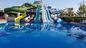 어린이 야외 물공원 슬라이드 놀이터 놀이터 액세서리 수영 슬라이드 8m 너비
