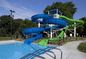 3m 높이 유리섬유 물 슬라이드 어린이 놀이터 수영장