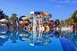 ODM 야외 아쿠아 워터 어린이 공원 디자인 수영장 어린이 유리섬유 슬라이드 판매