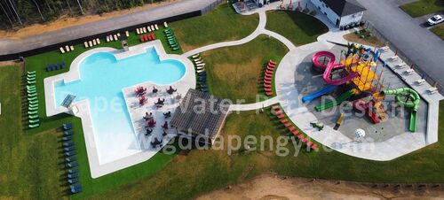 퀘벡 캠프장 프로젝트 사례: 모든 연령대를 위한 수준 높은 물놀이