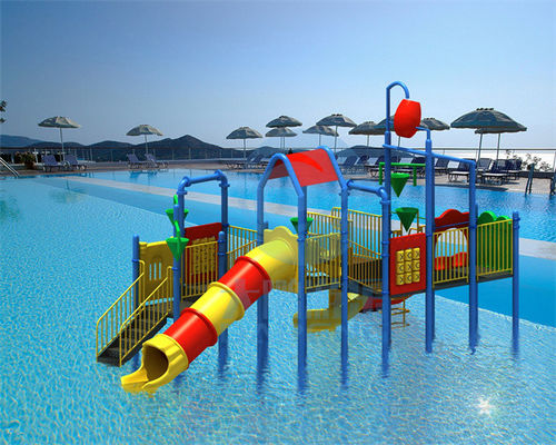 양동이와 아이들 보안상 놀이터 워터 슬라이드 반대 UV 야위 수영장 슬라이드