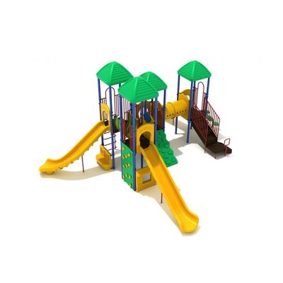 Water Theme Park Play Equipment Tall Hard Plastic Slide For Stairs