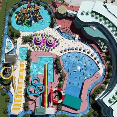 좋은 가격 Outdoor Fiberglass Water Park Slide for Kids and Adults 온라인으로