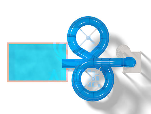 좋은 가격 6m Height Commercial Water Slide with >150 Person Capacity and 30-60 Days Delivery 온라인으로