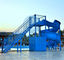 OEM 3.3 미터 유리섬유 워터 파크 수영장 슬라이드 - 파란색