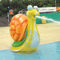동물 스타일 워터 스플래시 패드 어린이들은 수영장 달팽이 물 분무 게임을 1.2m을 합니다