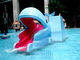 호텔을 위한 상업적 작은 수영장 슬라이드 섬유 유리 워터 파크 수영장 슬라이드 반대 정전기