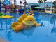 호텔을 위한 상업적 작은 수영장 슬라이드 섬유 유리 워터 파크 수영장 슬라이드 반대 정전기