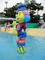 어린이들 스프레이 수영장을 위한 만화 요리사 방식 워터 파크 물 튀기는 소리 패드
