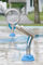 어린이들 해파분무대를 위한 연한 녹청색 스프레이 공원 304 스테인레스 강 두배 스프레이 물 총기