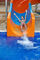아쿠아 파크 집을 위한 글라스파이버 수영장 용수 슬라이드 4.0m 높이 반대 UV