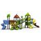 ODM 다채로운 야외 놀이터 어린이 놀이터 플라스틱 놀이터 슬라이드