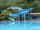 15m 높이 유리섬유 수영장 슬라이드 물 테마 스플래시 놀이공원 장비 어린이용