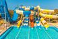 ODM 어린이 놀이공원 수영장 장비 유리섬유 장난감 물 슬라이드