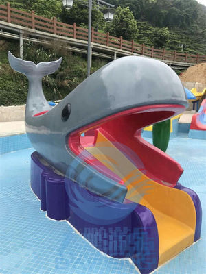 좋은 가격 어린이 물놀이 수영장 수영장 타기 고래 유리섬유 물 슬라이드 온라인으로