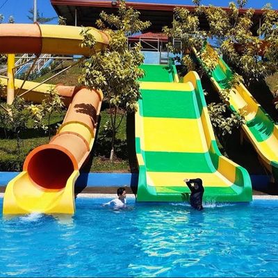 좋은 가격 ODM Commercial Outdoor Children Swimming Pool Fiberglass Water Slide for Sale 온라인으로