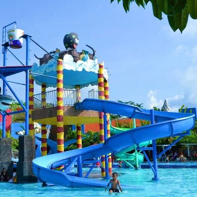 좋은 가격 ODM Children in ground Swimming Pool Ride Fiberglass Water Slide for Aqua Park 온라인으로