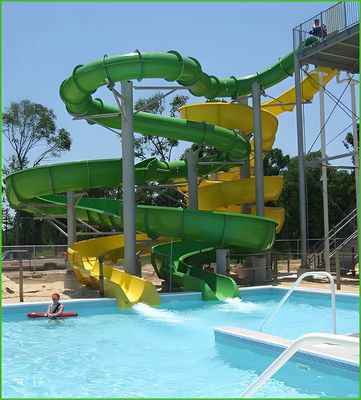 좋은 가격 3D Design Pool Water Slide Customed Color Fiberglass Capacity Of 100KG Suitable For Adult And Child Water Games 온라인으로