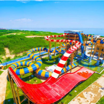 좋은 가격 Commercial Fiberglass Shaped Skyward Spiral Tornado Small And Large Water Slide The Best Way To Attract More Customers To Your Water Park 온라인으로