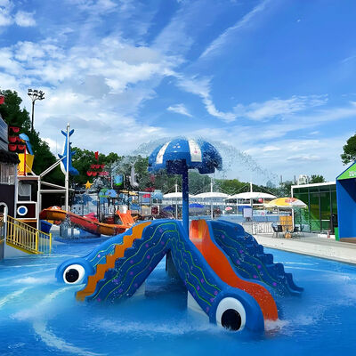 좋은 가격 물놀이 스키트 분수 상업용 워터파크 어린이 수영장 유리섬유 금속 건축 1년 보증으로 가연제철 온라인으로