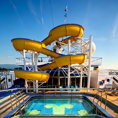 품질 상업용 수영장 도매용 야외 워터파크 슬라이드 나선형 유리섬유 아쿠아파크 장비 공장