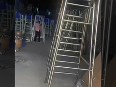 Rts 워터 파크 304 스테인레스 강 구조원 의자 Sliver+Blue 다른 수상 재생 장비