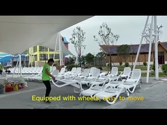 하트야드 수영장 액세서리, 레저 휴대용 접는 선리, 수영장 승차