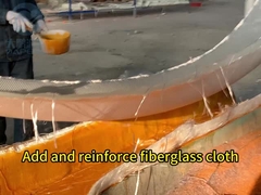 가족 슬라이드 유리섬유 수영장 슬라이드 어린이용, 물 슬라이드 공장 작업실 전시