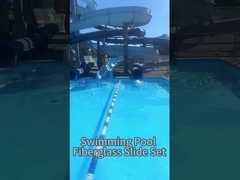 상업용 어린이 놀이 물공원 게임 슬라이드, 수영장 물 슬라이드