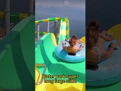 야외 상업 수영장 디자인, 오락 물 슬라이드 세트