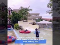 워터 파크 아쿠아 플레이 프로 워터 파이버 글래스 슬라이드, 유리 섬유 워터 슬라이드