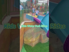 작은 부메랑그 워터 슬라이드 어린이 유리섬유 수영장 슬라이드, 어린이 유리섬유 워터 슬라이드